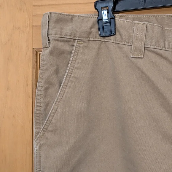 Carhartt Pants Utility Workwear Relaxed Fit Straight Durable Brown Men's 36x30 - Picture 10 of 12